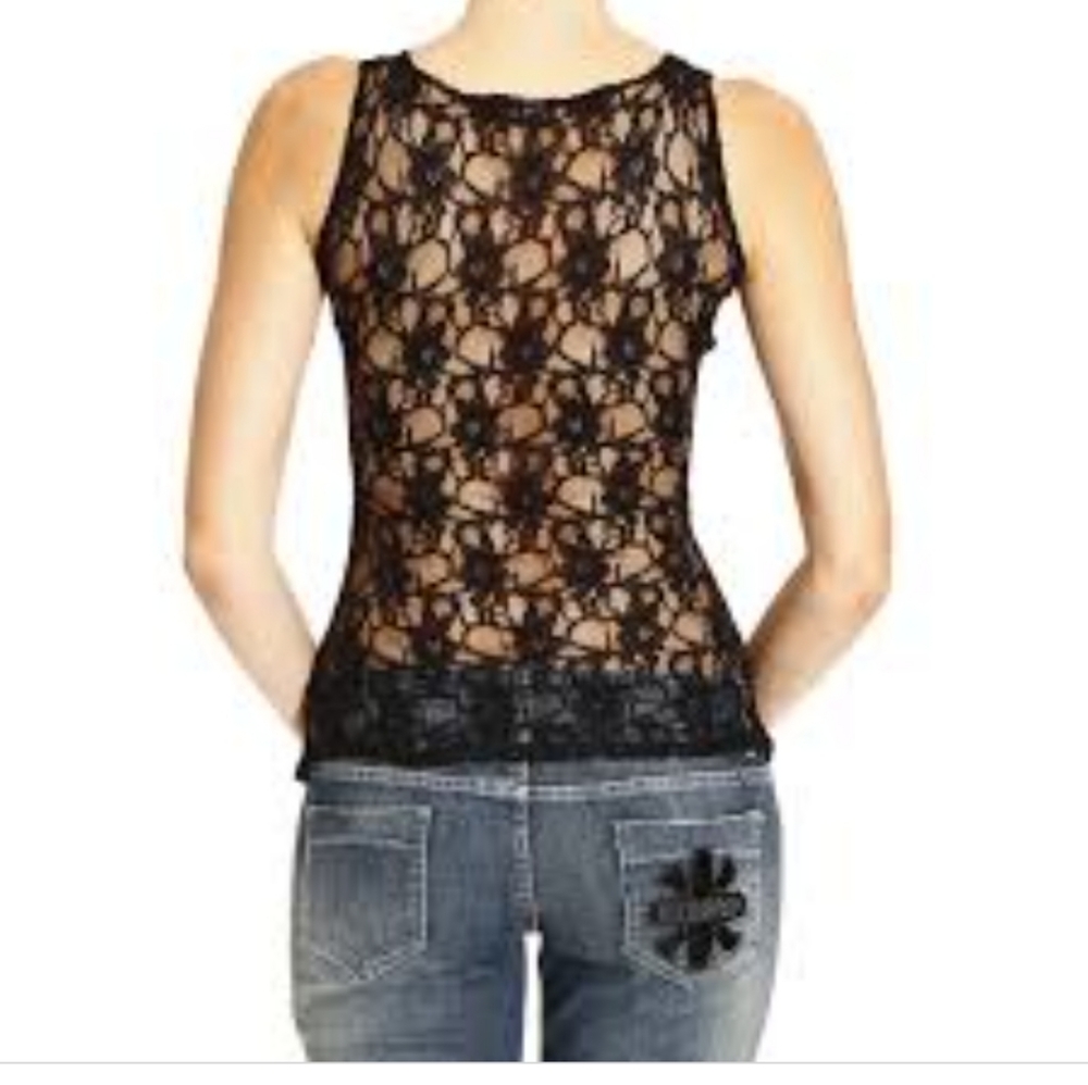 SOLD ***" Free people sheer top - Picture 2 of 6